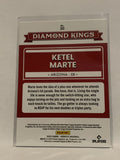 #30 Ketel Marte Diamond Kings Arizona Diamondbacks 2022 Donruss Baseball Card MLB