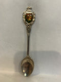 August Poppy Flowers Souvenir Spoon