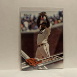 #199 Johnny Cueto San Francisco Giants 2017 Topps Series 1 Baseball Card IQ