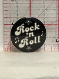 Rock N Roll Button Pinback
