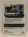 #184 Matt Olson Oakland Ahletics 2022 Donruss Baseball Card MLB