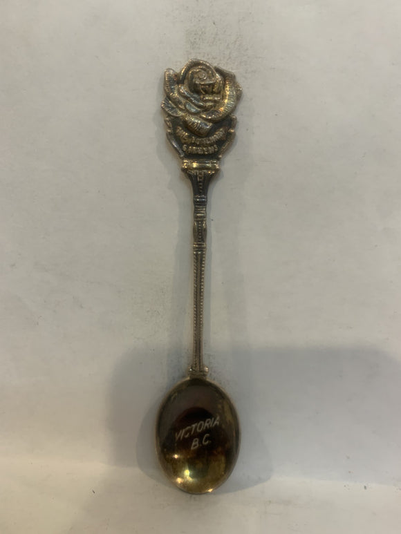 The Butchart Gardens Victoria BC Rose Souvenir Spoon