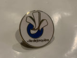 Ville De Jenquiere Logo Lapel Hat Pin EA