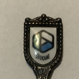 Spokane Logo Expo 74 Washington State Collectable Souvenir Spoon DT