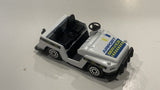 White Airport Service Cart Unbranded Toy Diecast Car