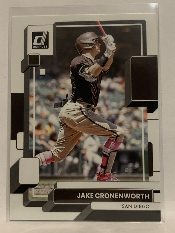 #214 Jake Cronenworth San Diego Padres 2022 Donruss Baseball Card MLB