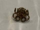 USA Olympic Rings Logo Lapel Hat Pin BN