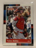 #263 Yadier Molina 1988 Retro St. Louis Cardinals 2022 Donruss Baseball Card MLB