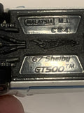 White '67 Shelby GT500 Hot Wheels Toy Diecast Car