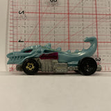 Blue Dragon Blaster ©2009 Hot Wheels Diecast Car EB