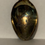 Israel Crest Emblem Collectable Souvenir Spoon DT