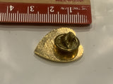 I Care Rose Flower Lapel Hat Pin BN