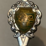 March Flowers Anemoes Collectable Souvenir Spoon DT