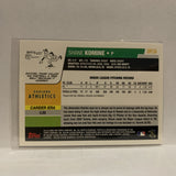 UH134 Shane Komine Rookie Oakland Athletics 2006 Topps Baseball Card IR