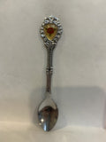 Cardston Alberta Wild Rose Souvenir Spoon