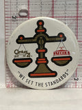 Century 21 Fatcola We Set The Standards Button Pinback