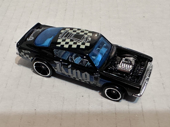 Black King Plymouth Barracuda 2017 Hot Wheels Diecast Car