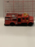 Red Cherry Picker Fire Engine Unbranded Toy Diecast Car