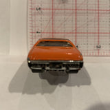 Orange '71 Plymouth GTX Hot Wheels Diecast Car EB