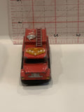 Red Cherry Picker Fire Engine Unbranded Toy Diecast Car