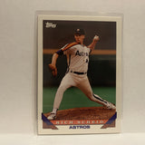 #646 Rich Scheid Houston Astros 1993 Topps Baseball Card IR
