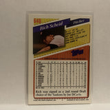 #646 Rich Scheid Houston Astros 1993 Topps Baseball Card IR