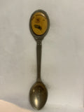 Fredericton New Brunswick Flower Souvenir Spoon