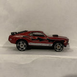 Red Mustang Mach 1 ©1997 Hot Wheels Diecast Car EB