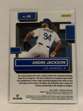 #48 Andre Jackson Rated Rookie blue Los Angeles Dodgers 2022 Donruss Baseball Card MLB