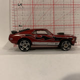 Red Mustang Mach 1 ©1997 Hot Wheels Diecast Car EB