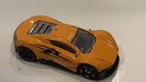 Orange Lamborghini Racer Fast Lane Toy Diecast Car