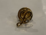 Letter "L" Lapel Hat Pin BN