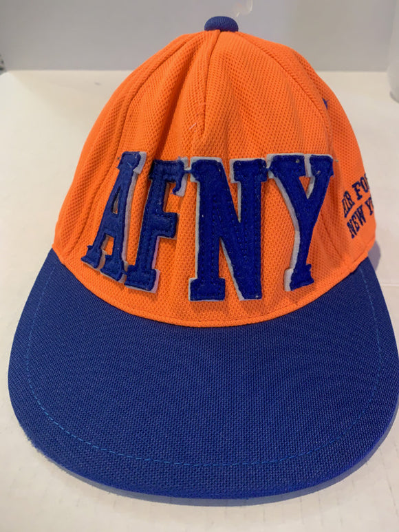 Blue Orange AFNY Air Force New York Snapback Ball Hat Cap