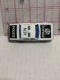 Black White Police Car Chevrolet Impala 1/69 #240 Majorette Diecast Car