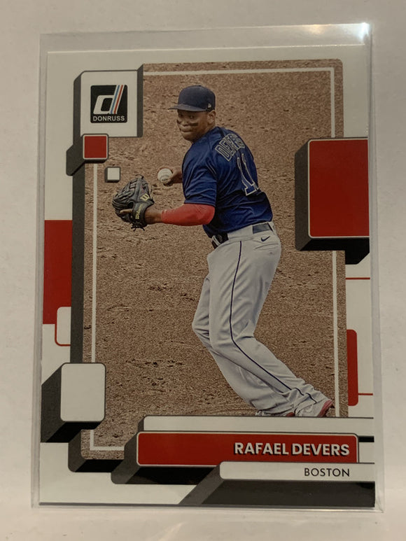 #224 Rafael Devers Boston Red Sox 2022 Donruss Baseball Card MLB