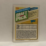 #723 Kenny Felder 1992 Draft Pick Milwaukee Brewers 1993 Topps Baseball Card IR