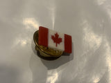 Canadian Flag Lapel Hat Pin EB