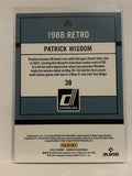 #273 Patrick Wisdom 1988 Retro  Chicago Cubs 2022 Donruss Baseball Card MLB