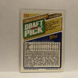 #743 Dave Landaker 1992 Draft Pick Houston Astros 1993 Topps Baseball Card IR