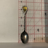 July Forget Me Not Flowers Collectable Souvenir Spoon DT