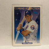 #816 Tim Laker Coming Attraction Montreal Expos 1993 Topps Baseball Card IR
