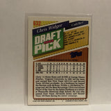 #632 Chris Widger 1992 Draft Pick Seattle Mariners 1993 Topps Baseball Card IR