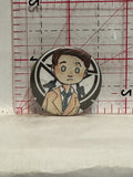 Castiel Cartoon Supernatural Character Button Pinback