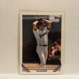#247 Frank Seminara San Diego Padres 1993 Topps Baseball Card IR
