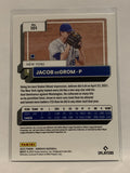 #101 Jacob DeGrom New York Mets 2022 Donruss Baseball Card MLB