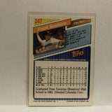 #247 Frank Seminara San Diego Padres 1993 Topps Baseball Card IR