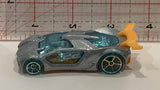 Grey Impavido I Hot Wheels Toy Diecast Car
