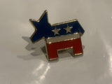 Donkey USA Flag Lapel Hat Pin EB
