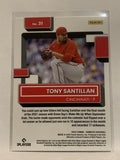 #31 Tony Santillan Rated Rookie Cincinnati Reds 2022 Donruss Baseball Card MLB