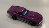 Purple Corvette J3248 Hot Wheels Toy Diecast Car